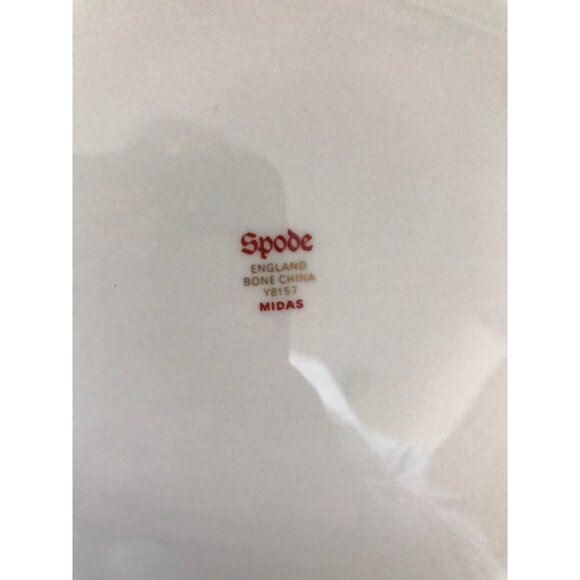 Vintage Spode Midas Bone China England Oval Serving Dish Plate 12 1/2" Y8157 - Picture 5 of 7